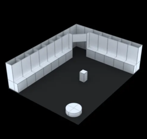 用于博览会的铝制 便携式展台